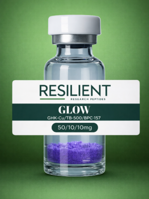 Glow Blend (GHK-Cu 50mg + BPC-157 10mg + TB-500 10mg) | Research Use Only (RUO)